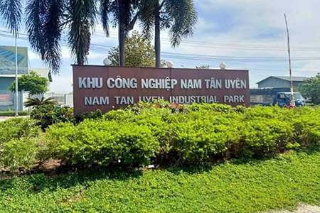 Binh Duong省のDong An 2工業団地、Nam Tan Uyen工業団地を訪問