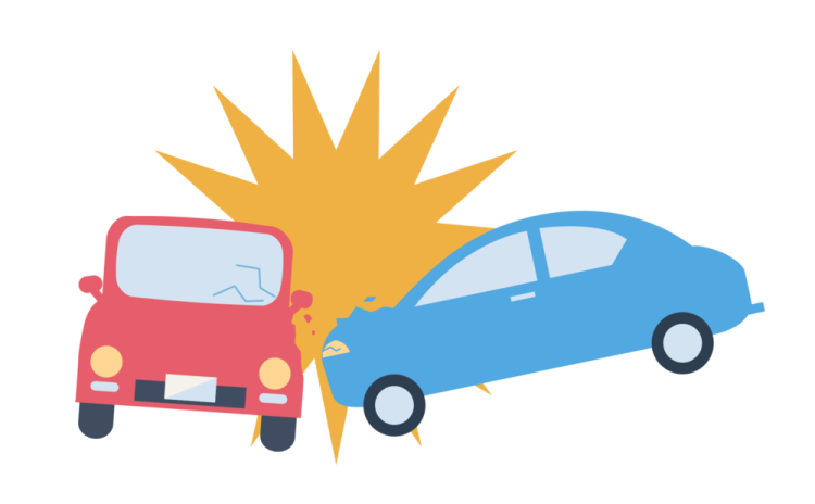 車の事故のイメージ