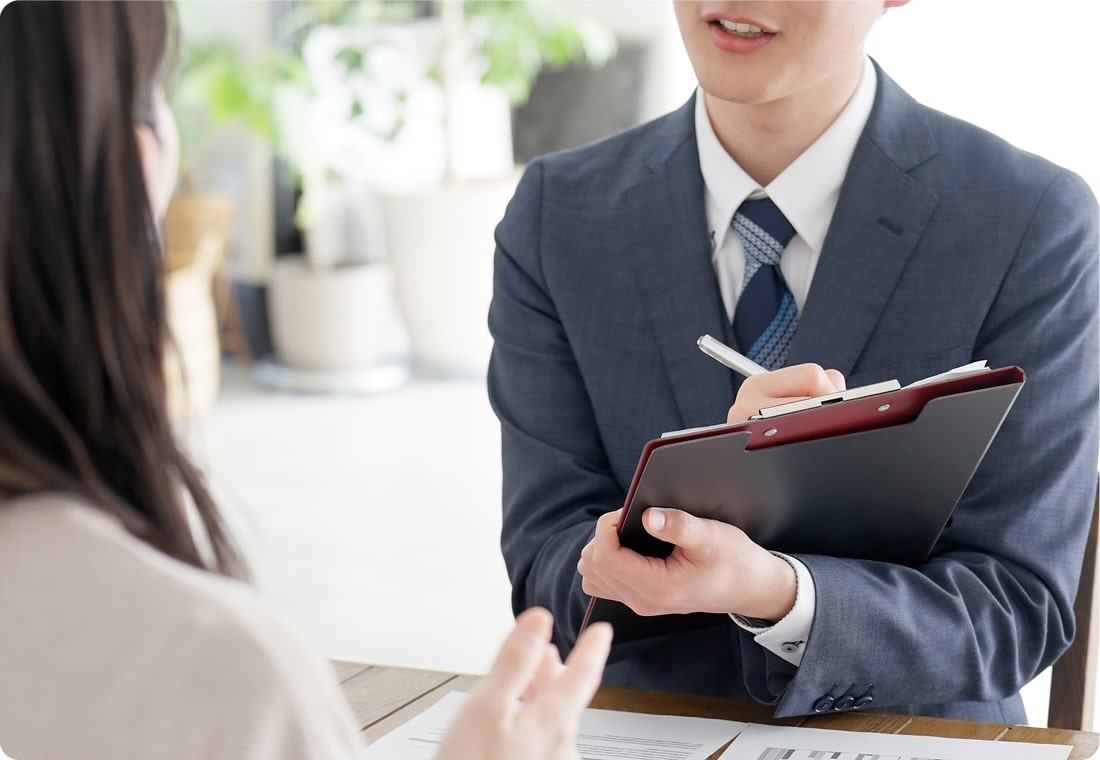 コンサルタントとの面談