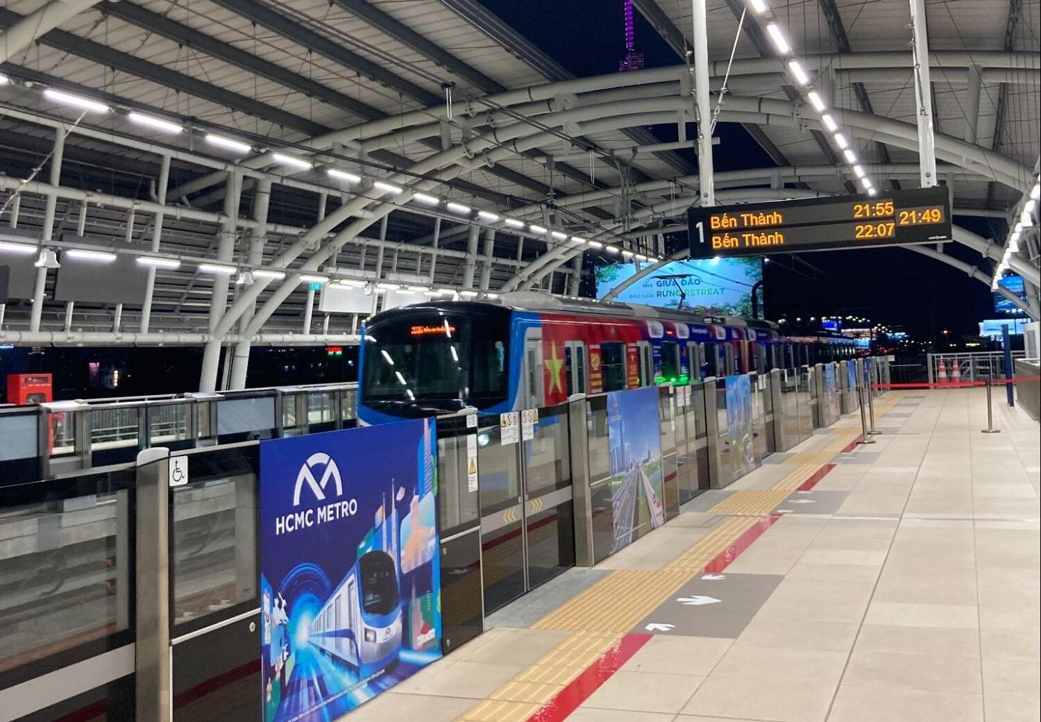 ホーチミンのメトロ